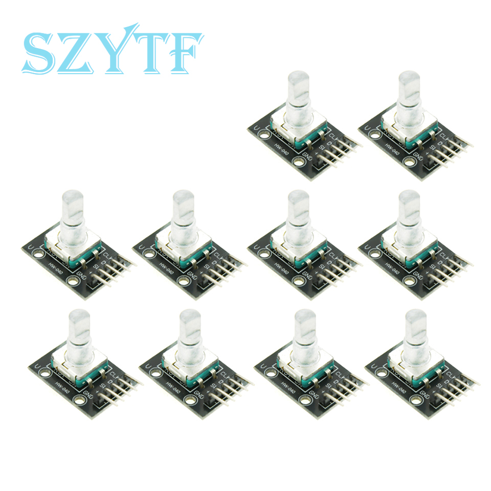 Sensor Kit Arduino - 1–10 Stück 360-Grad-Drehgebermodul KY-040 Ziegelstein-Sensor-Entwicklungsplatine mit