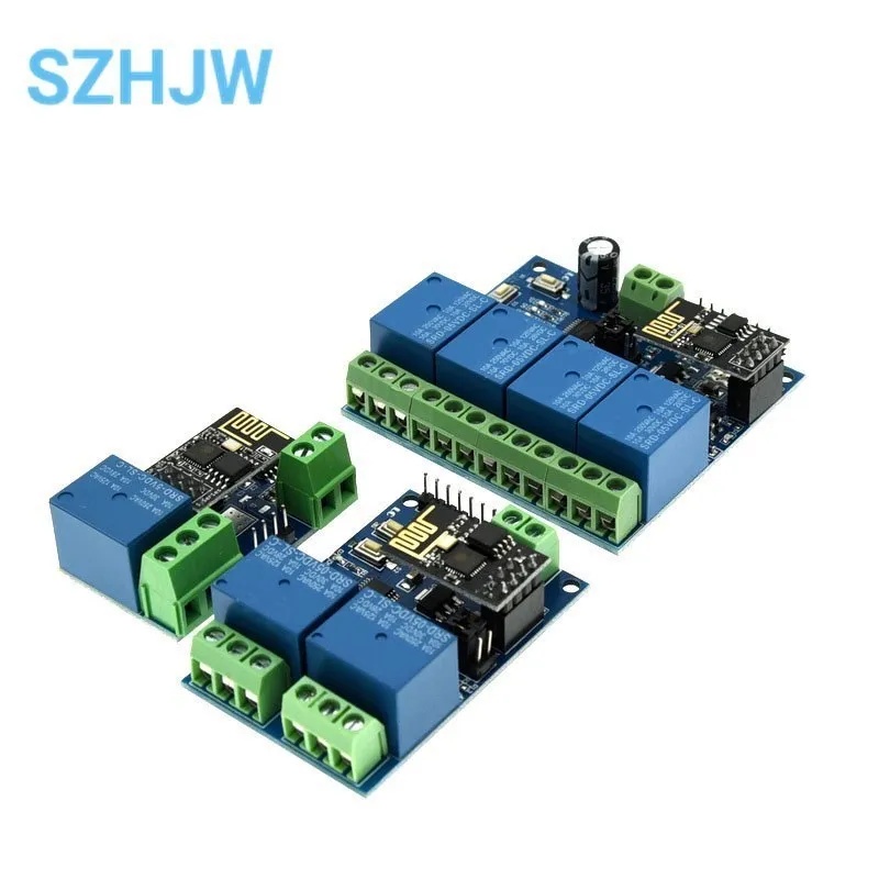 Esp8266 Relay Module - ESP8266 ESP-01 5V 1 2 4-Wege-WiFi-Relaismodul