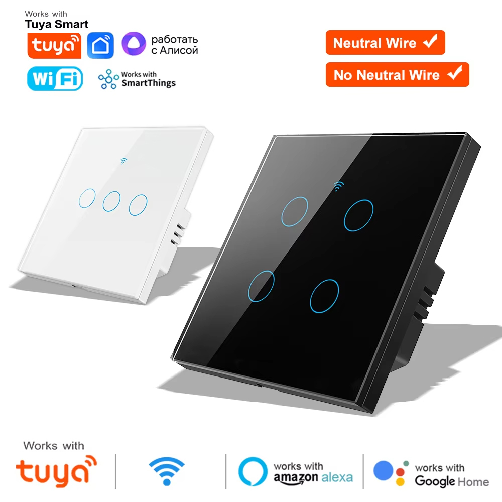 Smart Light Switch Wifi - 1 2 3 4-fach WLAN RF