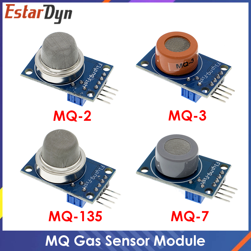 Sensor Kit Arduino - MQ-2 MQ-3 MQ-7 MQ-135 Sensor-Modul zur