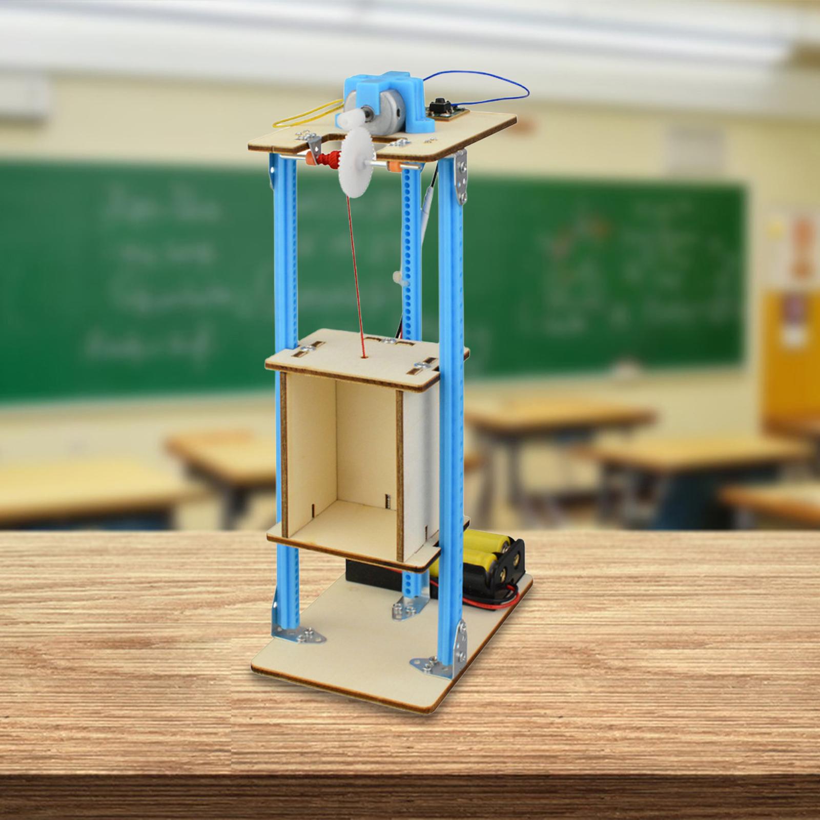 DIY Holz-Aufzug-Spielzeugmodel – Stem Robotics Kit Bewertung und Preis