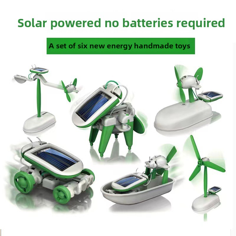 Roboter-Kits, 6-in-1, DIY-Sola – Stem Robotics Kit Bewertung und Preis