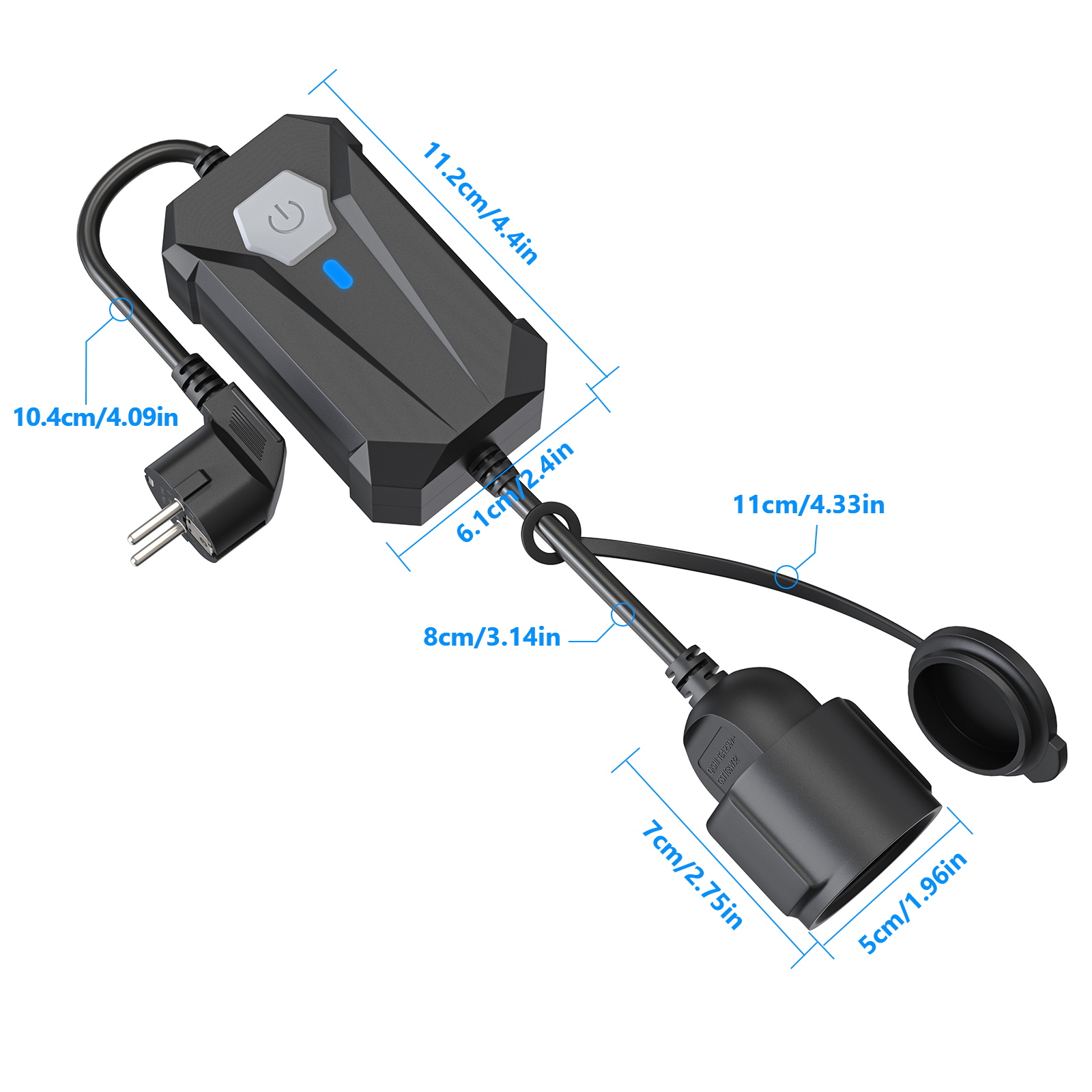 EU-Stecker WiFi Smart Dimmer S – Wifi Smart Plug Bewertung und Preis