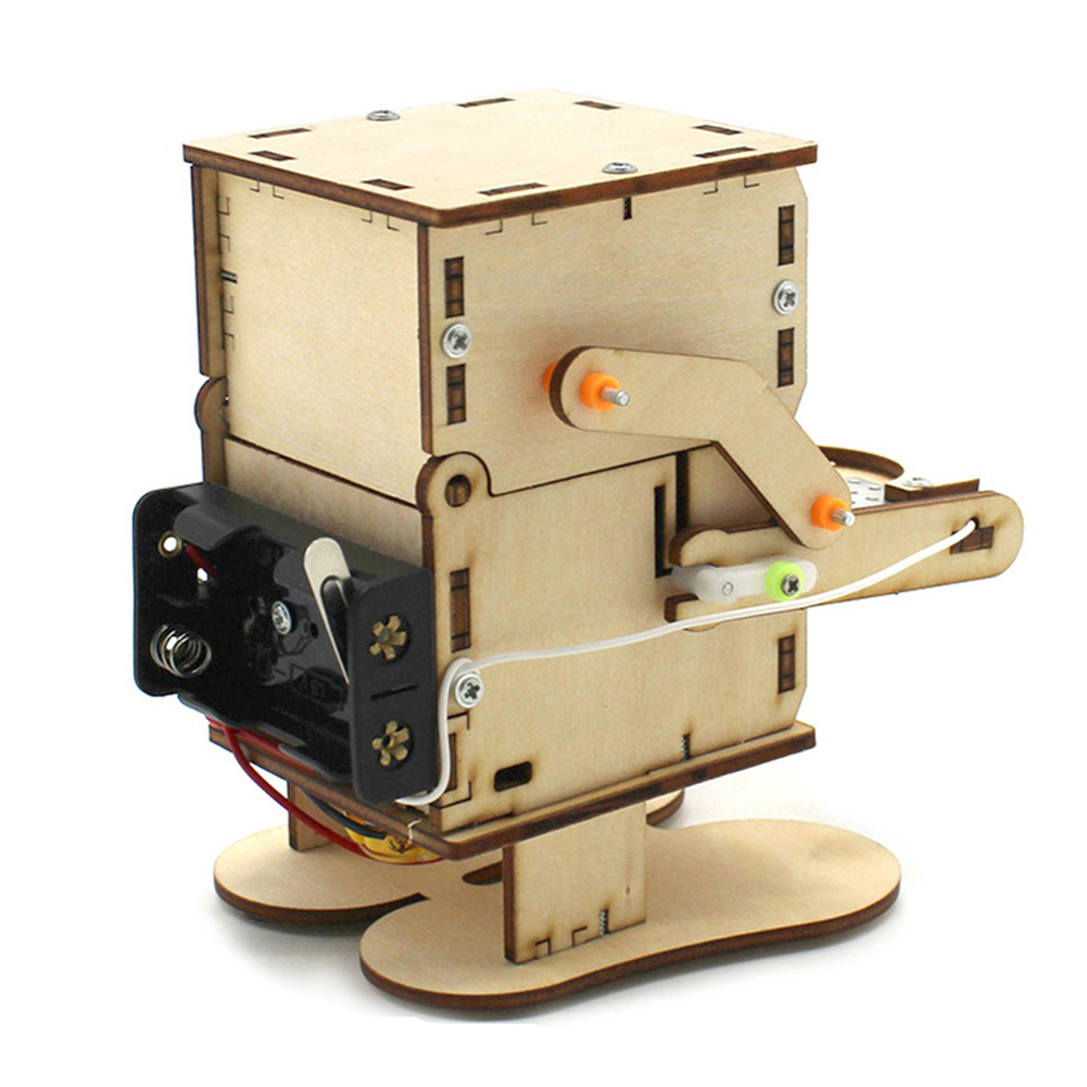 Hölzernes DIY-Roboter-Modell z – Stem Robotics Kit Bewertung und Preis