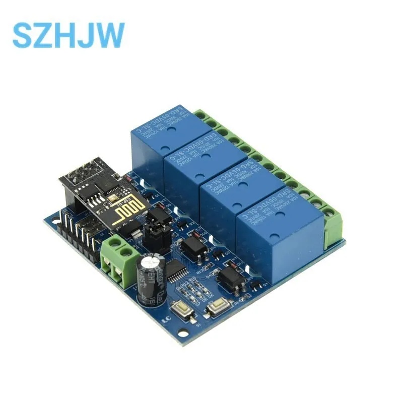 ESP8266 ESP-01 5V 1 2 4-Wege-W – Esp8266 Relay Module Bewertung und Preis