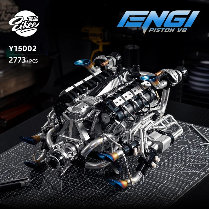V8-Motor-Bausatz für Erwachsen – Stem Robotics Kit Bewertung und Preis