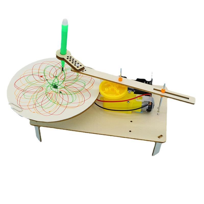 1-3 Stück DIY Holz-Elektro-Plo – Stem Robotics Kit Bewertung und Preis