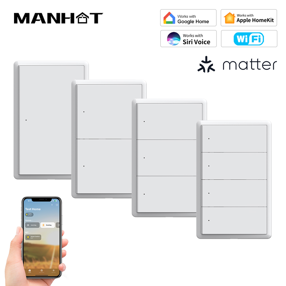 MANHOT Homekit WLAN-Smart-Scha – Smart Light Switch Wifi Bewertung und Preis